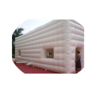 Customized Inflatable White Cube Tent outdoor advertising inflatable cube igloo house tent for sale