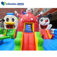 Happy party inflatable play bouncer inflatable cartoon animal bouncer