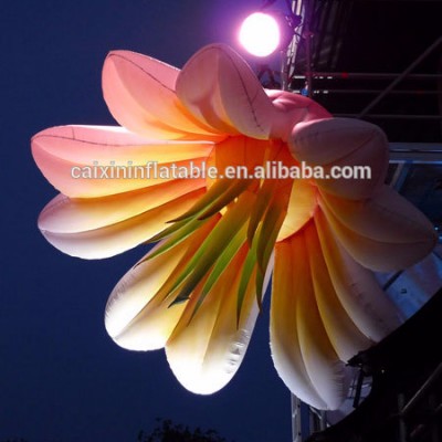 led giant inflatable flower stage show for sale