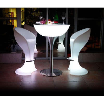 Led bar cocktail table furniture with 16 colors changing